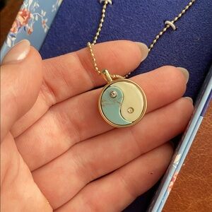 NWT Lucky Brand Yin Yang Gold Necklace